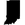 Indiana State Black Silhouette