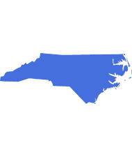 North Carolina State Blue Silhouette North Carolina State Blue Silhouette