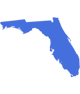 Florida State Blue Silhouette
